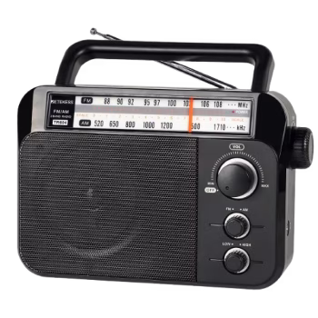image d'un vieux poste radio